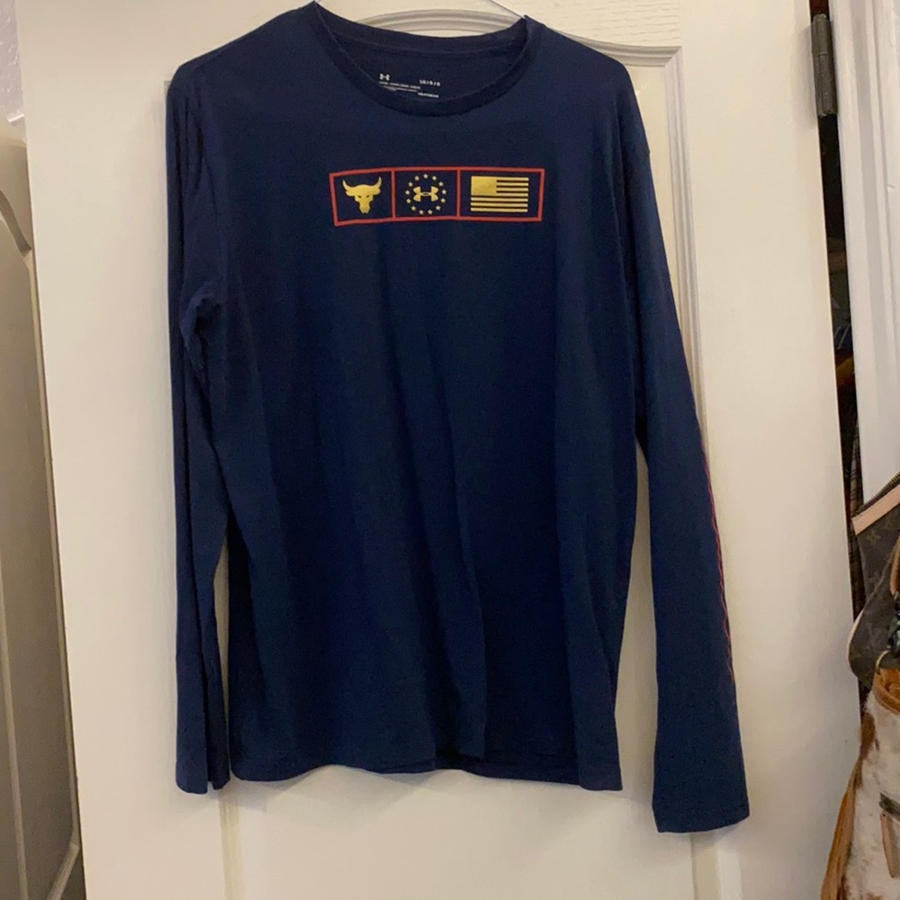 navy heat gear long sleeve